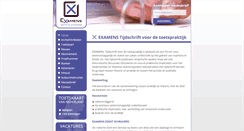 Desktop Screenshot of e-xamens.nl