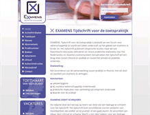 Tablet Screenshot of e-xamens.nl